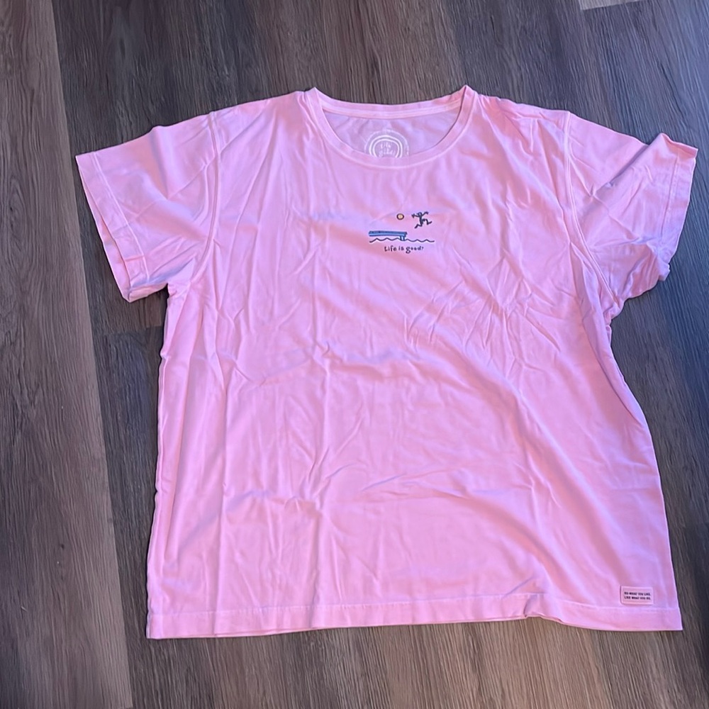 3 Women’s Life is Good shirts